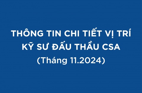 KỸ SƯ ĐẤU THẦU CSA