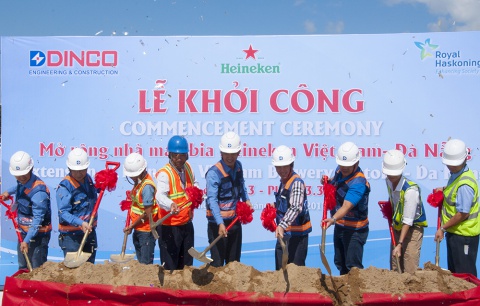 COMMENCEMENT CEREMONY EXTENSION OF HEINEKEN VIETNAM BREWERY FACRORY – DA NANG PHASE 3.3