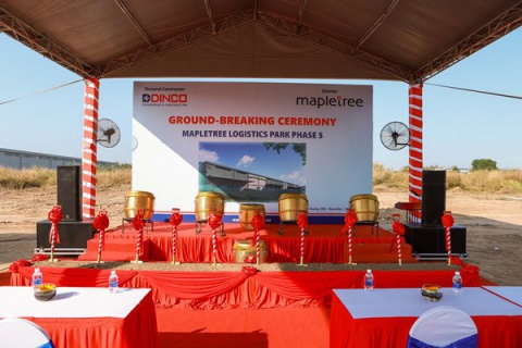 GROUNDBREAKING CEREMONY FOR THE MAPLETREE WAREHOUSE PROJECT – PHASE 5
