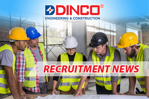 RECRUITMENT NEWS  POSITION: SITE QS ENGINEER – 5 PERSONS (MALE)