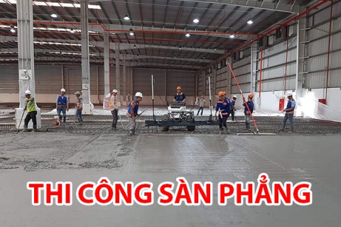 DINCO ĐÃ THI CÔNG SÀN PHẲNG THEO TIÊU CHUẨN ASTM E1155 & ACI 117, TR34-4th