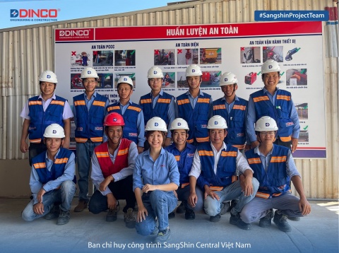 SANGSHIN CENTRAL VIETNAM PROJECT FOR ACHIEVING THE SAFETY CERTIFICATE