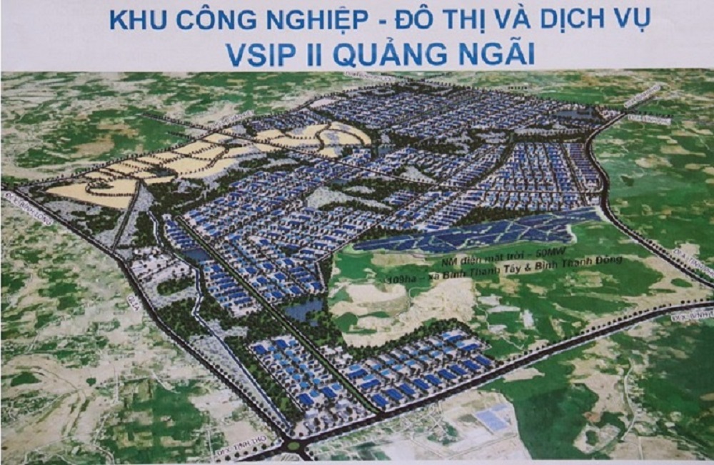 phoi canh vsip II quang ngai