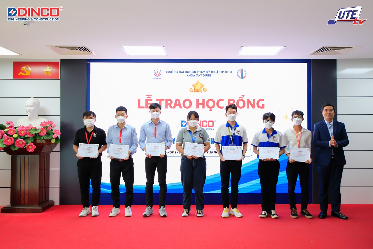 trao học bổng dinco